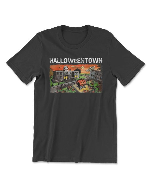 Halloween Town in University Pumpkin And Ghost