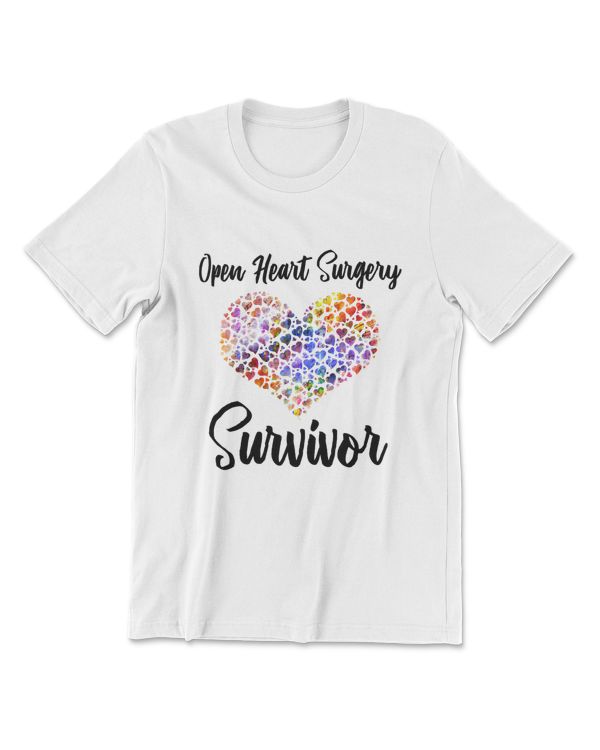 I Survived Open Heart Surgery TShirt; Heart Attack Survivor