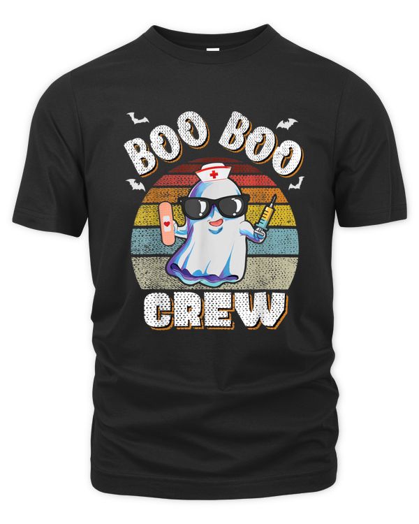 Boo Boo Crew Funny Nurse RN Halloween Ghost Costume