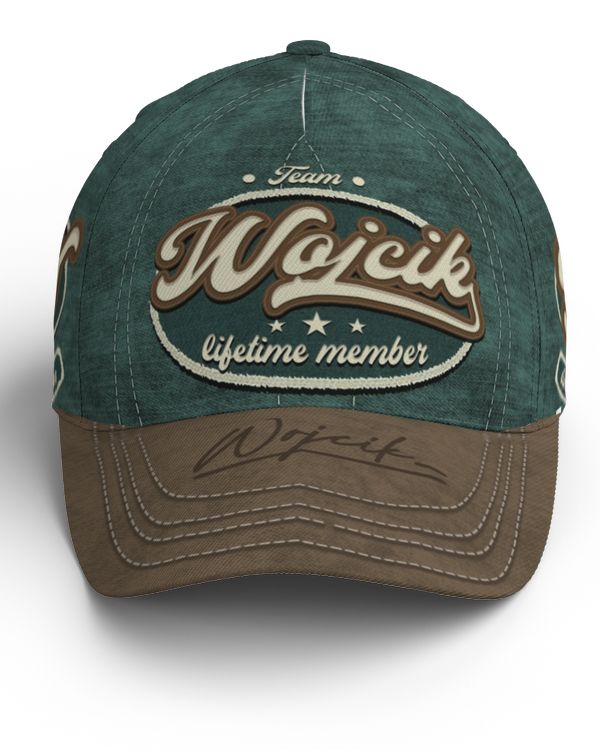 Team WOJCIK Lifetime Member Baseball Cap Na01