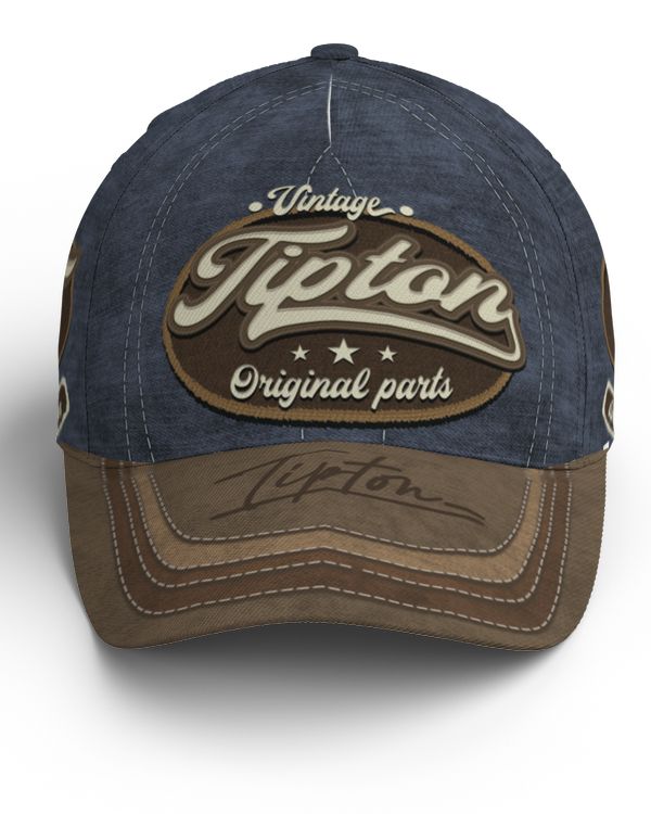 Vintage TIPTON Original Parts Baseball Cap Na24