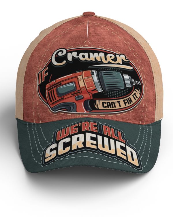 If CRAMER Can't Fix It, We're All Screwed Baseball Cap Na17