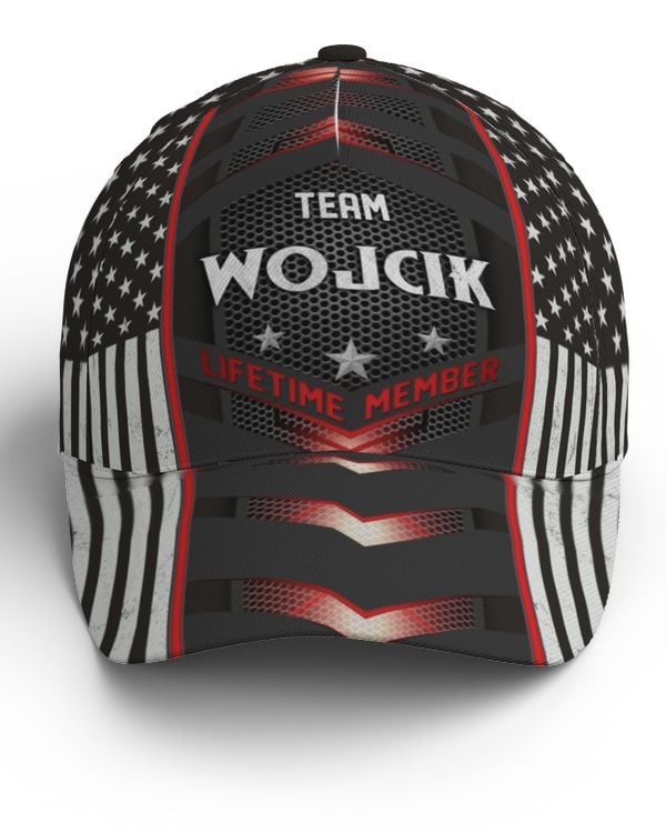 Team WOJCIK Lifetime Member Carbon Classic Baseball Cap Na07