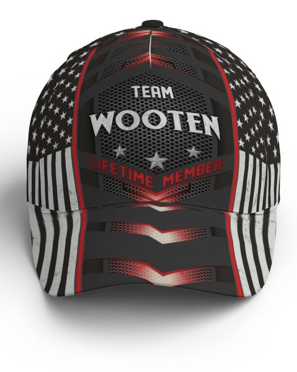 Team WOOTEN Lifetime Member Carbon Classic Baseball Cap Na07