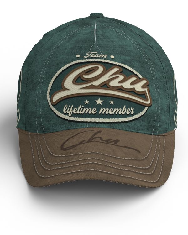 Team CHU Lifetime Member Baseball Cap Na01