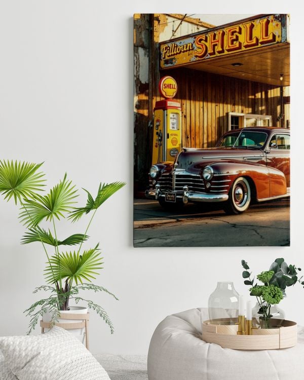 Classic Ride Stop Wall Art