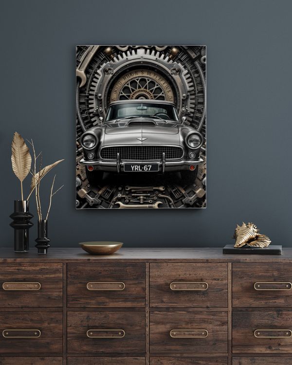 Retro Machine Wall Art