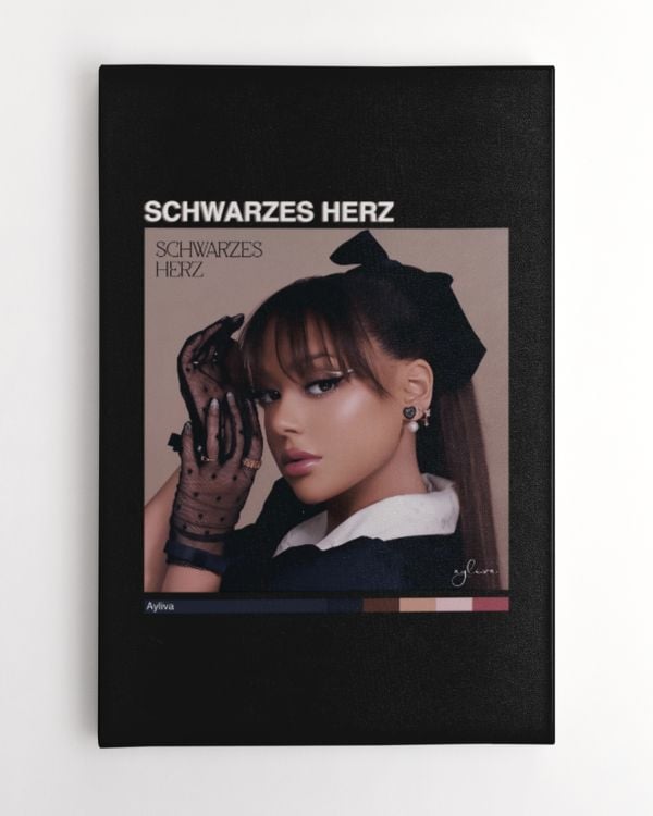 Ayliva Schwarzes Herz Home-decor aylivamerch