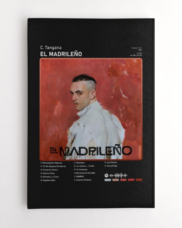 C Tangana El Madrileno 2021 ALBUM Home-decor ctanganamerch