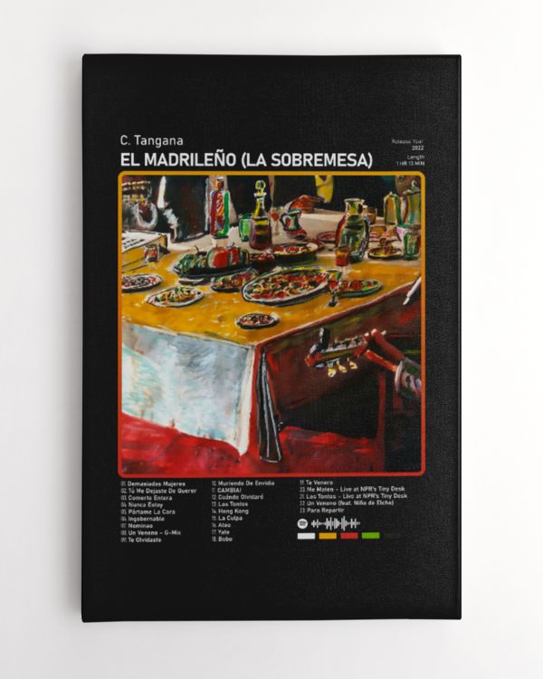 C Tangana El Madrileño (La Sobremesa) ALBUM Home-decor ctanganamerch