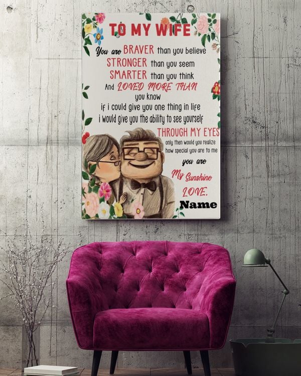 To My Wife, You are Braver Than You Believe