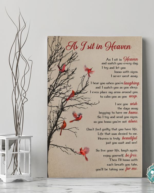 As I Sit In Heaven Cardinal