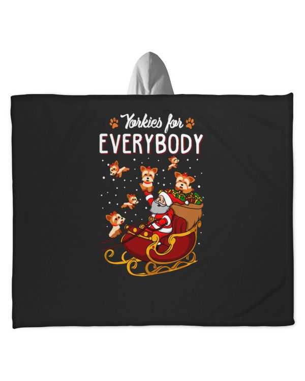 Hooded Sherpa Fleece Blanket