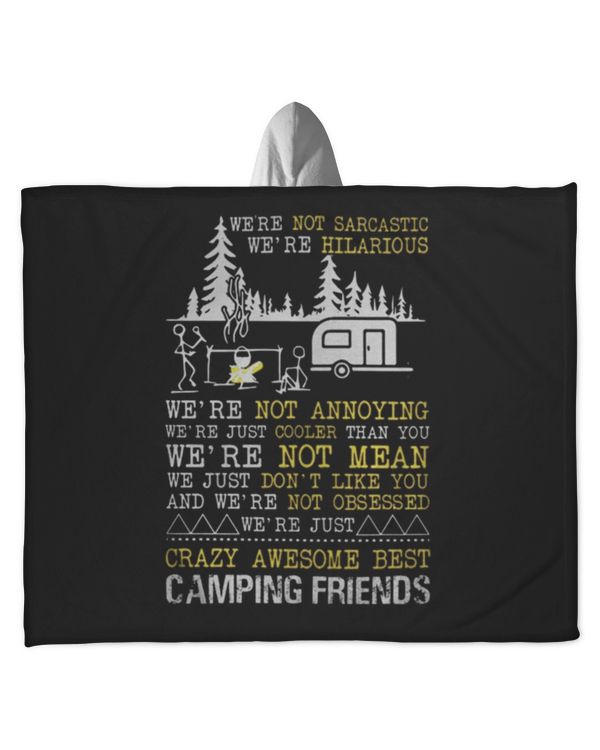 Hooded Sherpa Fleece Blanket