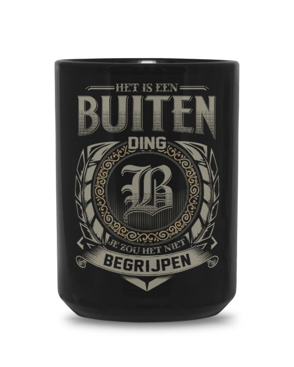 Black Mug 15oz