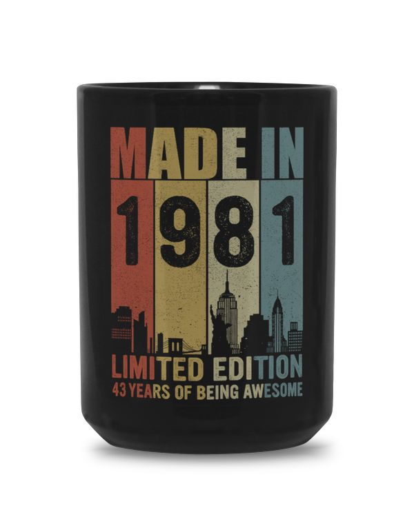 Black Mug 15oz
