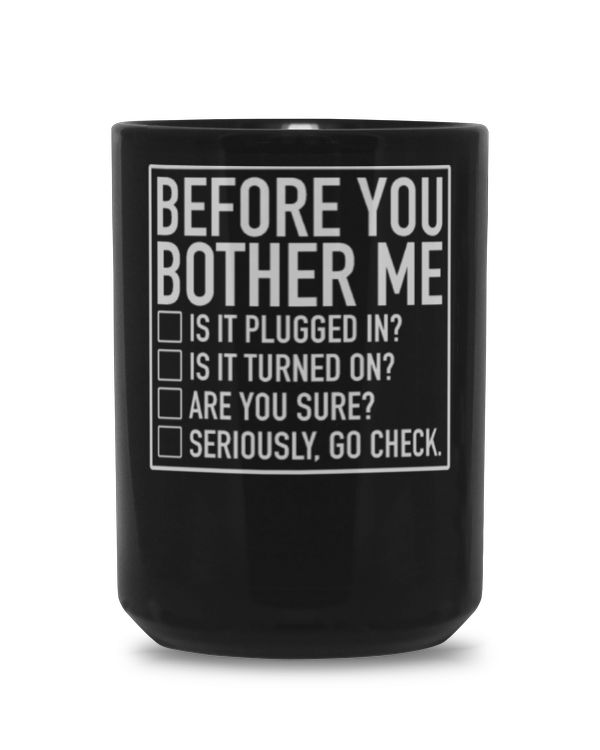 Black Mug 15oz