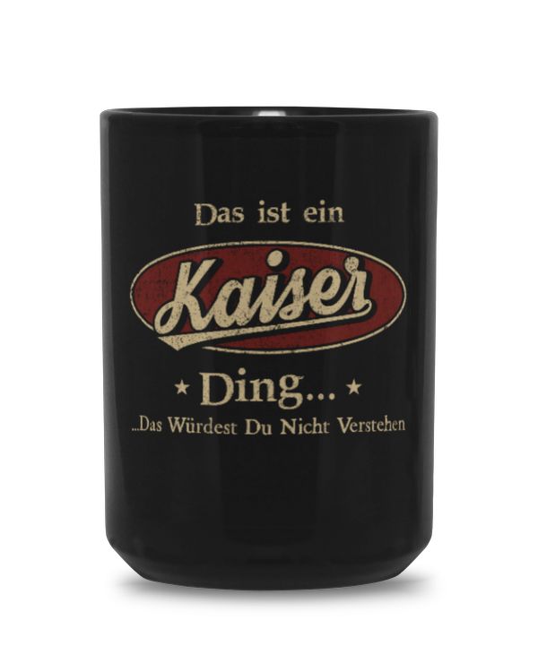 Black Mug 15oz
