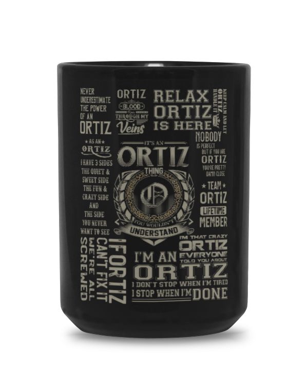 Black Mug 15oz