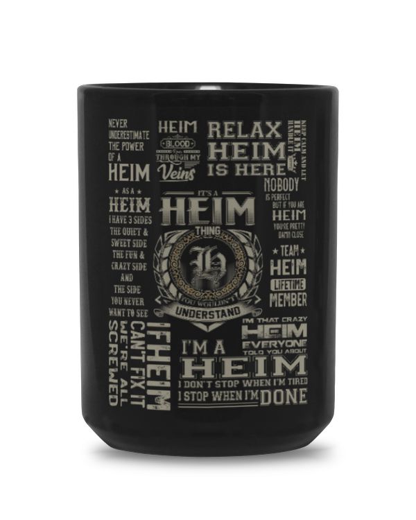 Black Mug 15oz