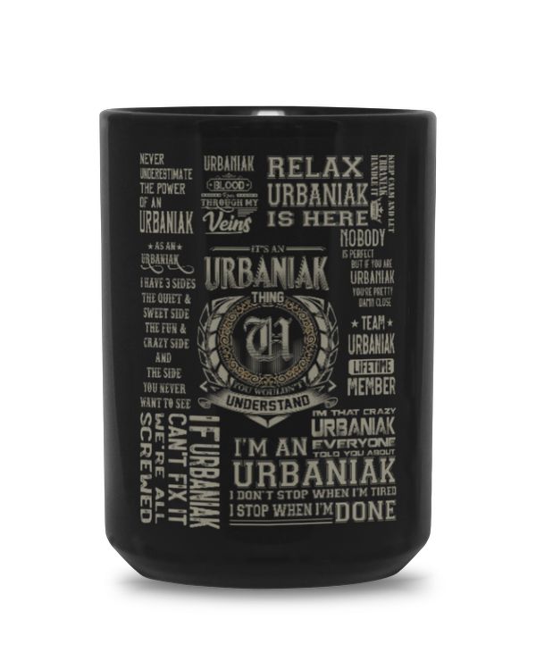 Black Mug 15oz