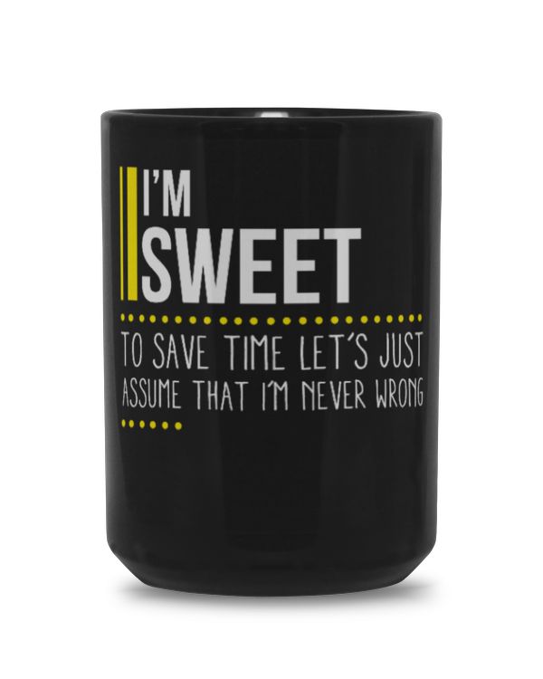 Black Mug 15oz