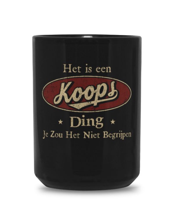 Black Mug 15oz