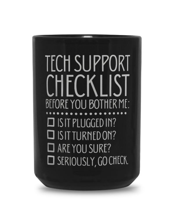 Black Mug 15oz