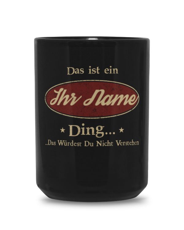 Black Mug 15oz