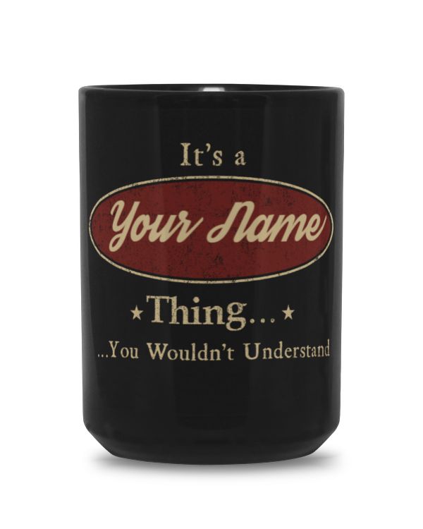 Black Mug 15oz