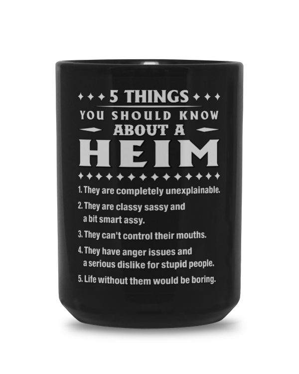 Black Mug 15oz