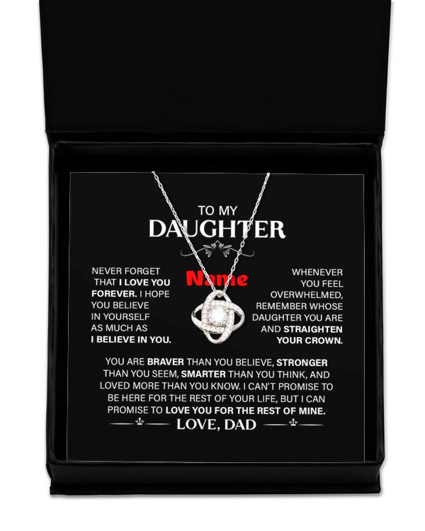 PERSONALIZATION - To My Beautiful Daughter - This Old Lion Will Always Have Your Back
