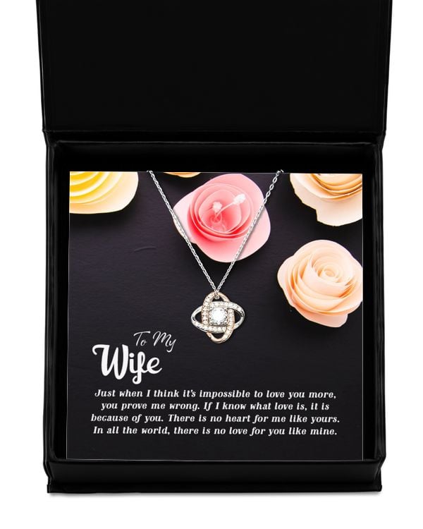 To my Wife-Just when I think