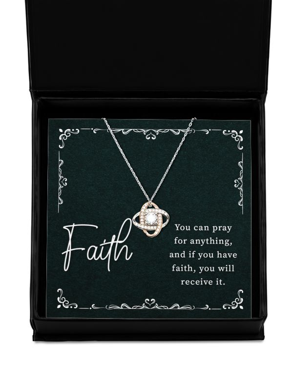Faith-You can pray for anything