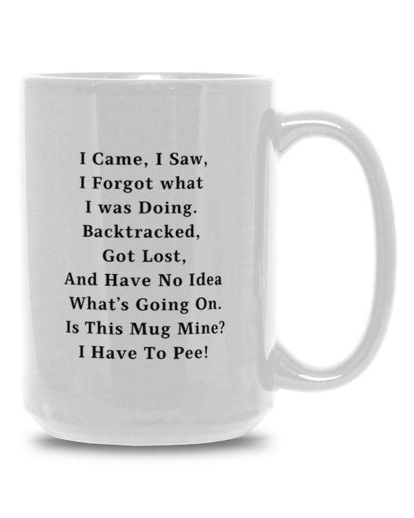 White Mug 15oz