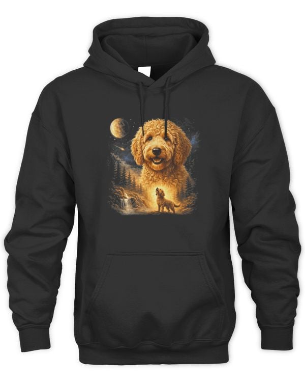 Goldendoodle Howling