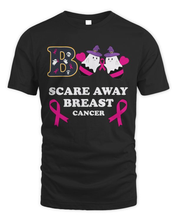 Pink Boos Bees Scare Away Breast Cancer Halloween