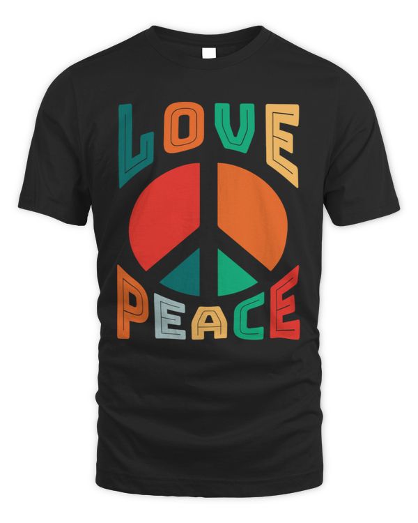 Love Peace Retro 60s