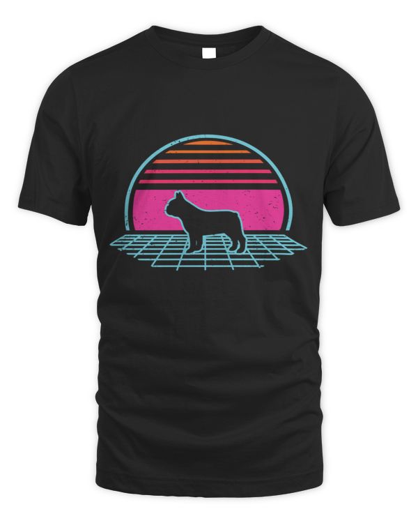 French bulldog retro vintage dog lover