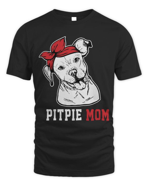 Pitpie mom pitbull dog lovers mother day