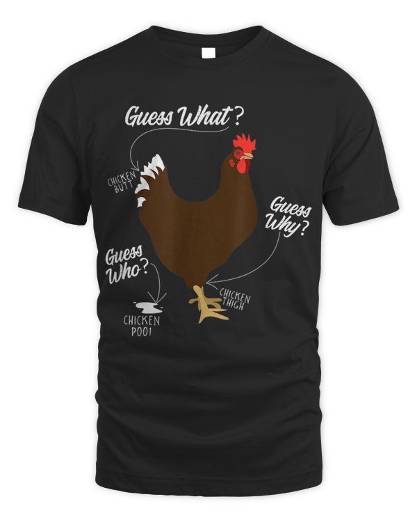 funny chicken butt guess why farm gift