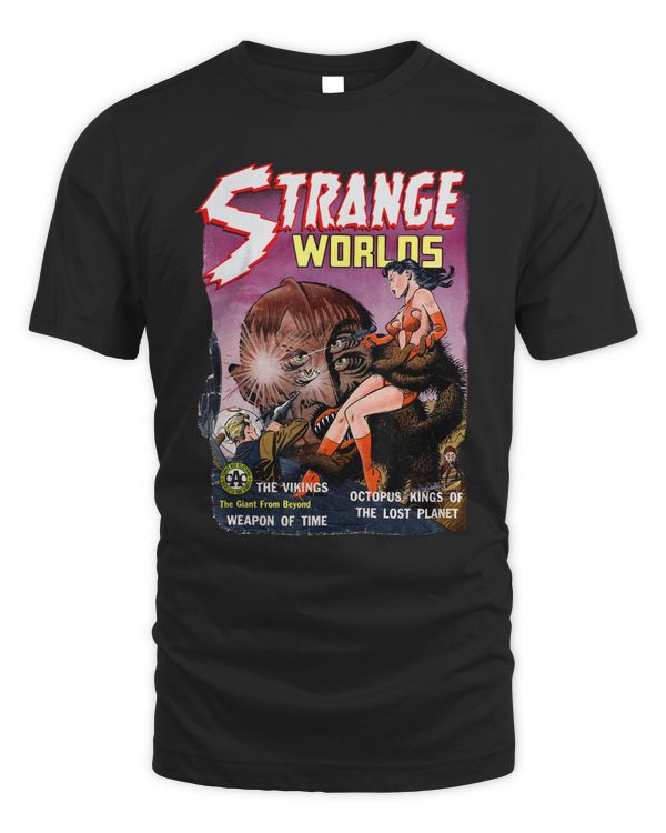 Comic Age Clothing Strange Worlds Official T-Shirt