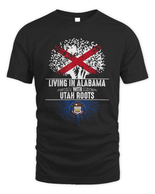 Alabama Home Utah Roots State Tree Flag Shirt Love Gift