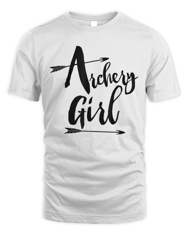 Archery Girl Women Teen Cute Archer Arrow Gift T-Shirt