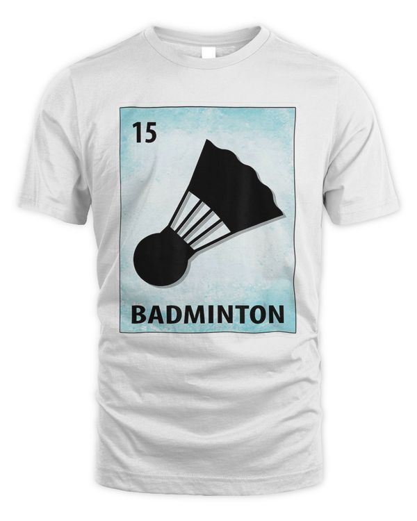 Badminton Mexican Cards T-Shirt