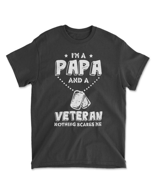 A Papa And A Veteran T-Shirt