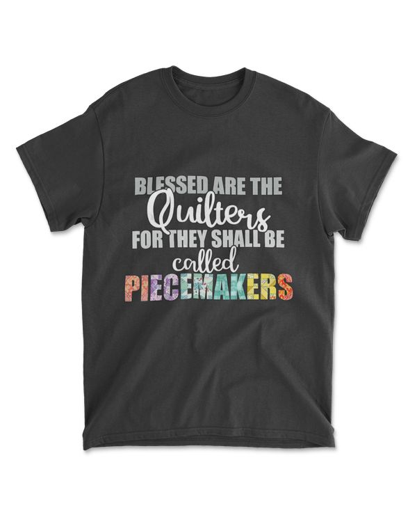 Blessed Piecemaker Crochet Team, Quilting Sewing Crew T-Shirt
