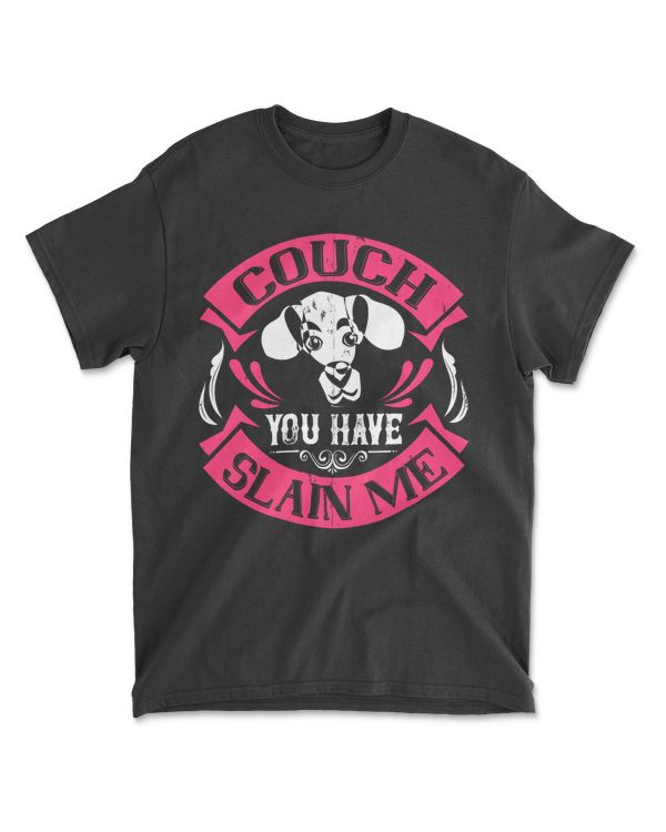 Couch You Have Slain Me Bulldog T-Shirt
