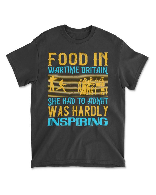 Food In Wartime Britain Bulldog T-Shirt