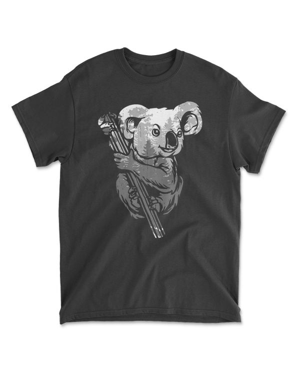 Koala Cute Koala Graphic Design Forest Art Trees
